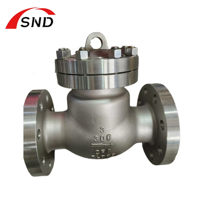الصلب المقاوم للصدأ DN150 صمام التحقق OEM 2500LB الضغط