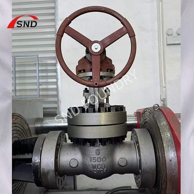 API600 150LB - 1500 رطل المياه الصناعية WCB الصلب الصلب الصمامات