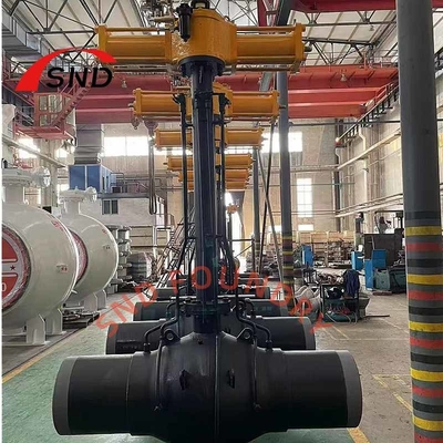 Gaz Sıvısı Sürüklenen Tam Boru Kaynaklı Top Valfı LF2 Kalıplı Düşük Sıcaklık Valfı