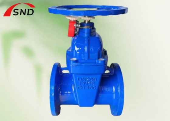 Non-Rising Stem Gate Valve with Locking Device for Oil Water Gas