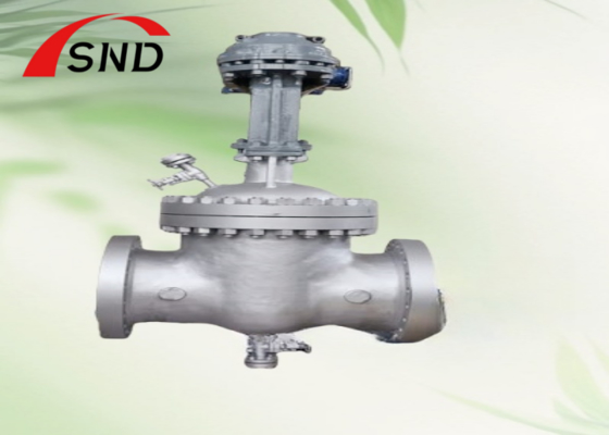 Electric Actuator Flanged Gate Valve CF8M High Pressure
