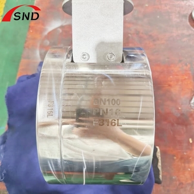 Ultra-Short Length Stainless steel Ball Valve 316L DN100 PN16